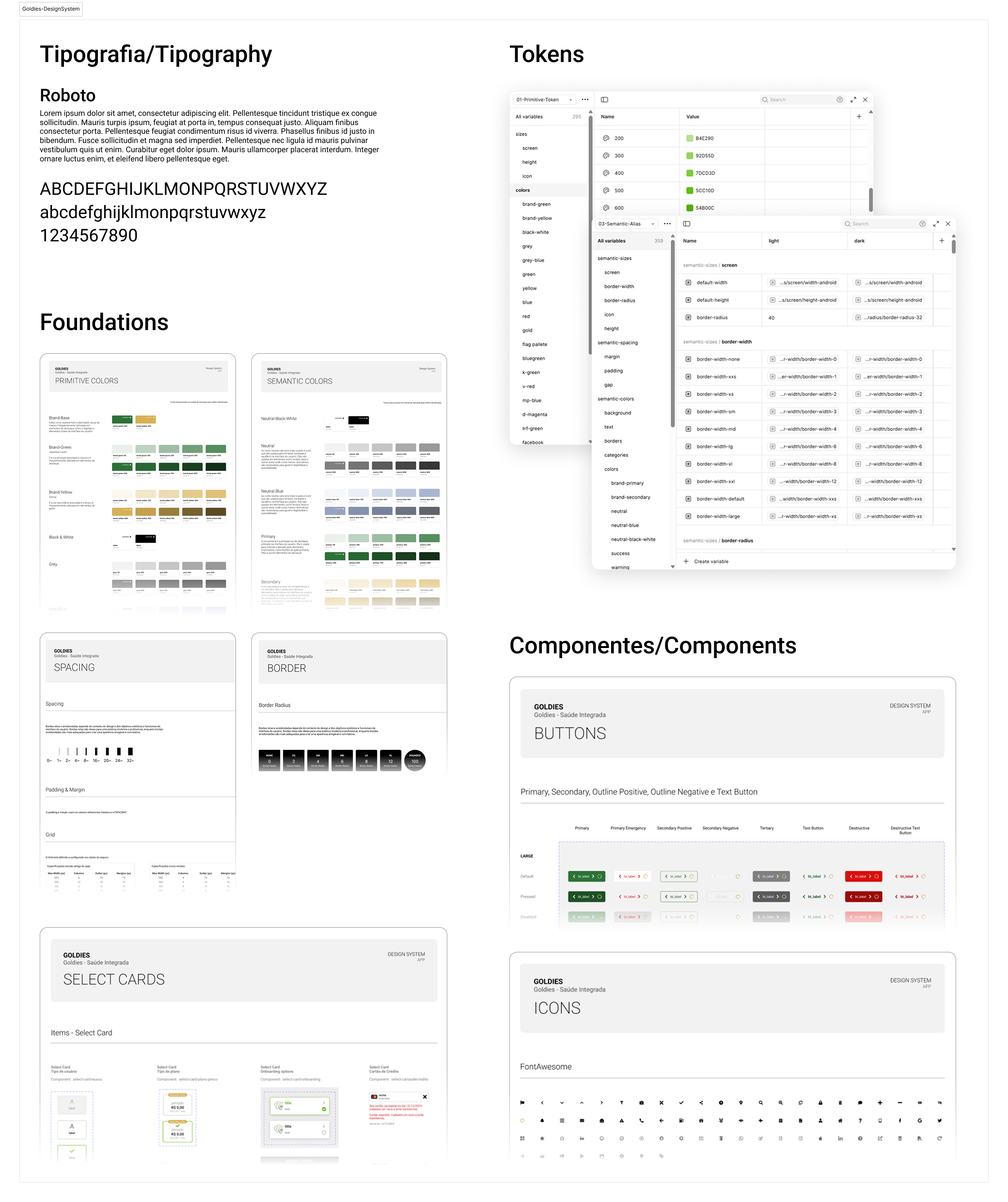 Goldies — Style Guide / Design System