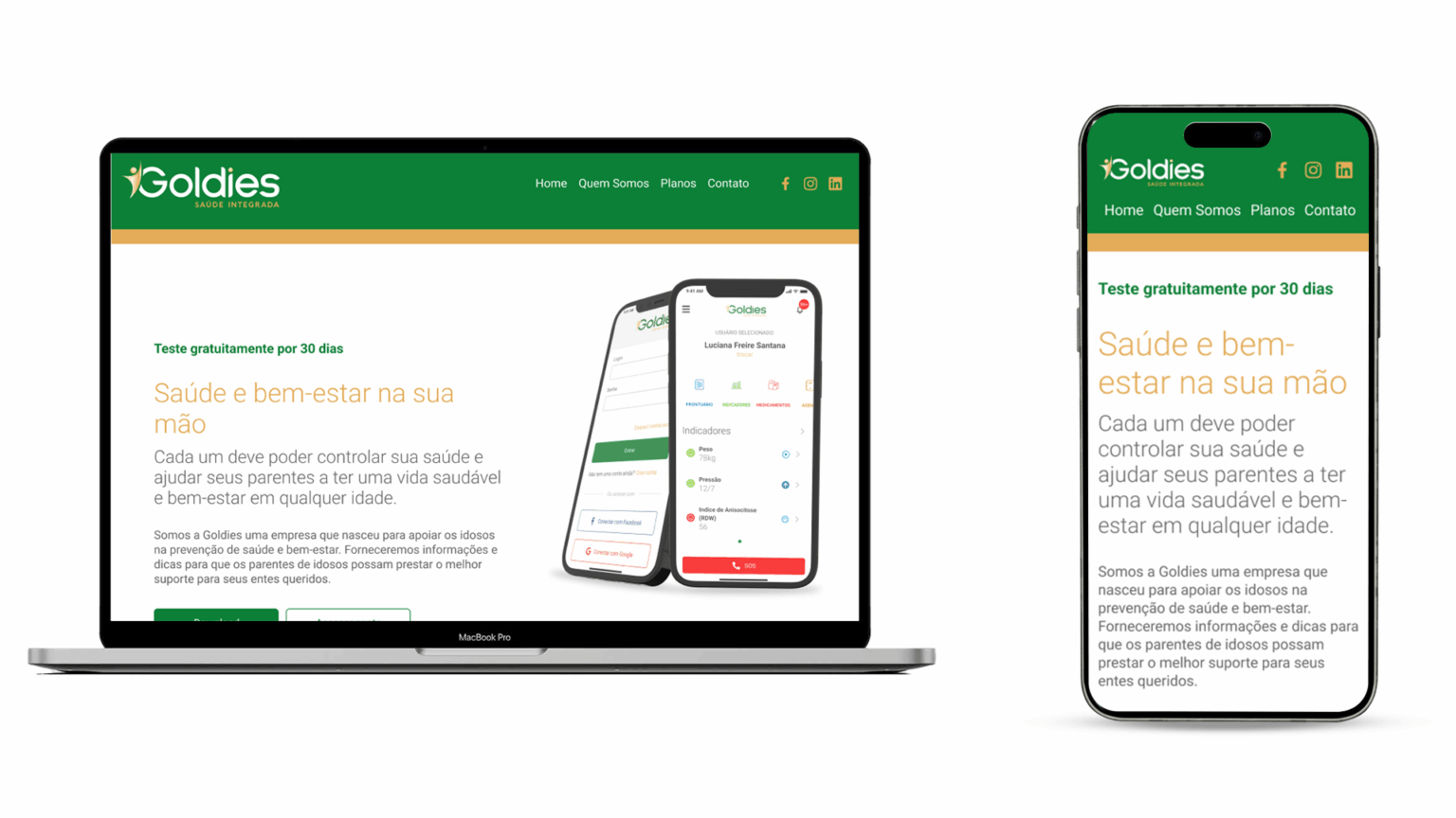 Goldies — UI Design