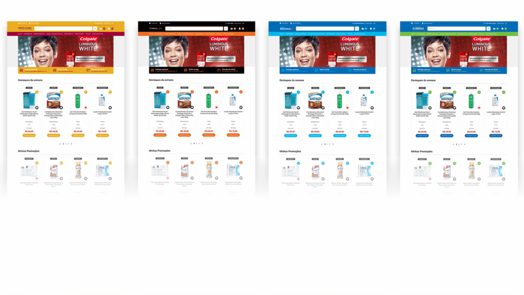 Profarma e-commerce — home
