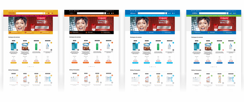 Profarma e-commerce — home