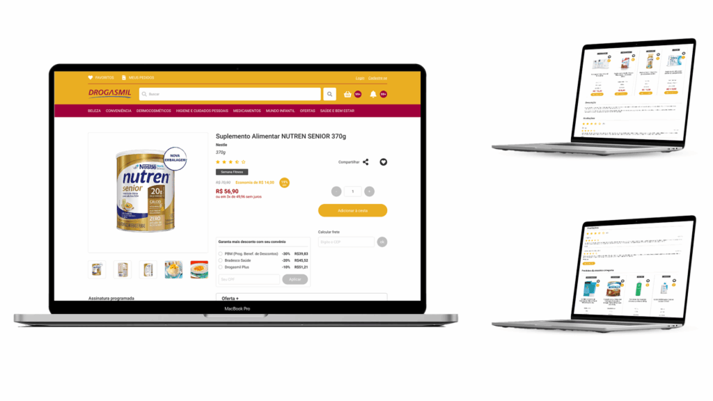 Profarma e-commerce — produto